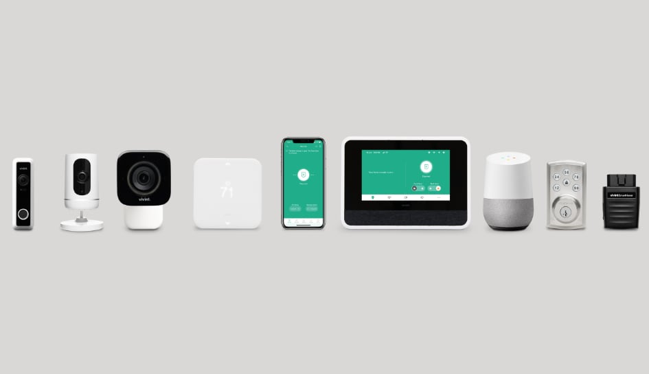 Vivint home security product line in Tucson